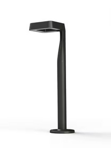 Square Small Satin 3000K Built-in LED Ground Light with Multi-position Directable Lamp Head