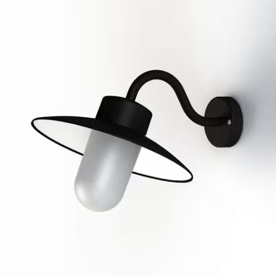 Belcour Model 1 Opal Glass Wall Light