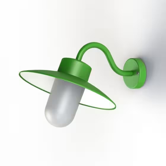 Belcour Model 1 Opal Glass Wall Light