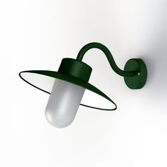Belcour Model 1 Opal Glass Wall Light