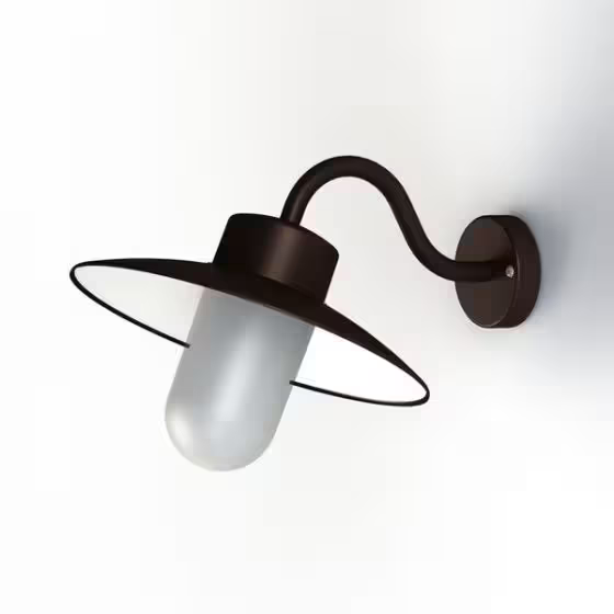 Belcour Model 1 Opal Glass Wall Light