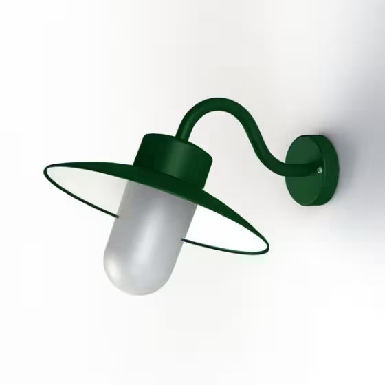 Belcour Model 1 Opal Glass Wall Light