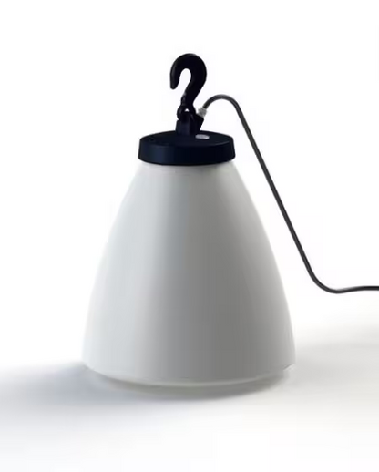 Grumo Large Opal Glass Portable Hanging Light