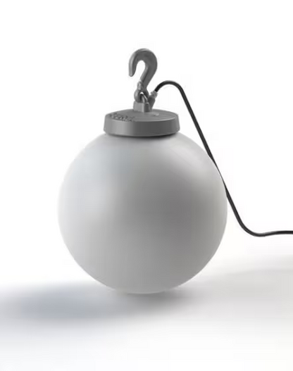 Grumo Small Opal Glass Portable Hanging Light