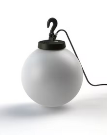 Grumo Small Opal Glass Portable Hanging Light