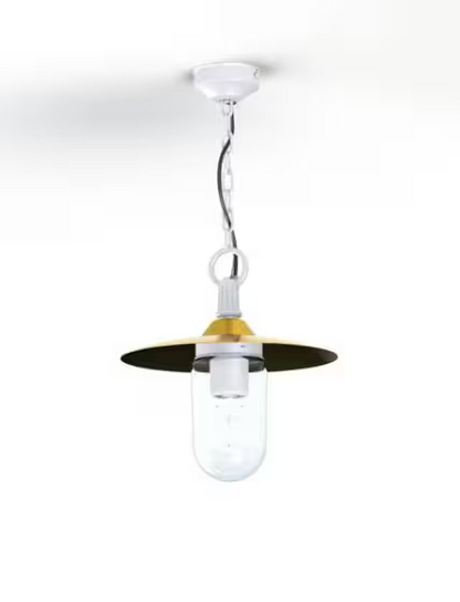 Montana Model 1 Clear Glass & Copper Shade Pendant