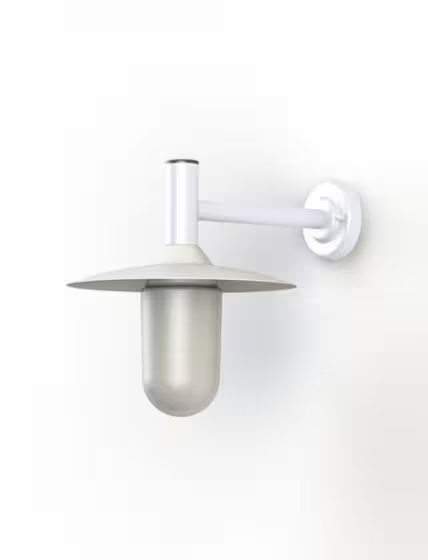 Montana Model 2 Opal Glass & Copper Shade Wall Light