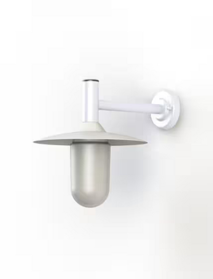 Montana Model 2 Opal Glass & Copper Shade Wall Light