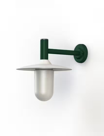 Montana Model 2 Opal Glass & Copper Shade Wall Light