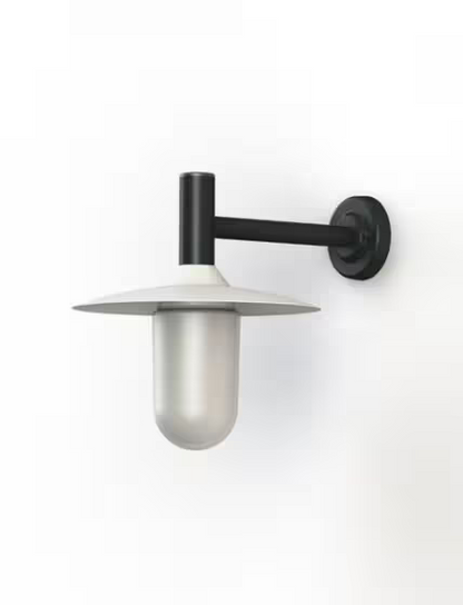 Montana Model 2 Opal Glass & Copper Shade Wall Light