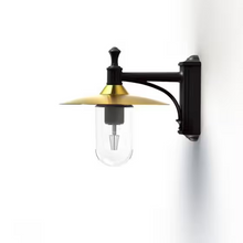 Montana Model 3 Clear Glass & Copper Shade Wall Light