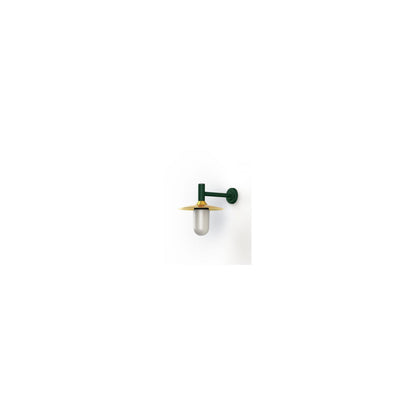 Montana Model 3 Opal Glass & Copper Shade Wall Light with Cast Aluminium Bracket