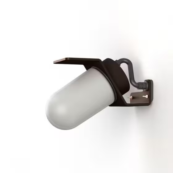 Sherlock Frosted Glass Wall Light