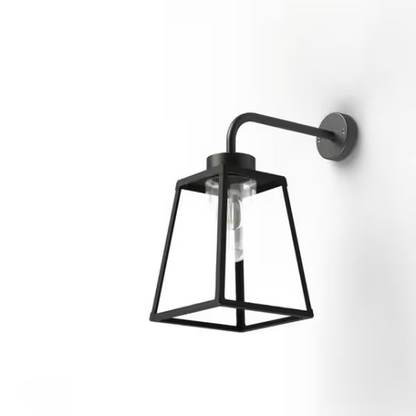 Lampiok Model 5 Wall Bracket Clear Glass Lantern