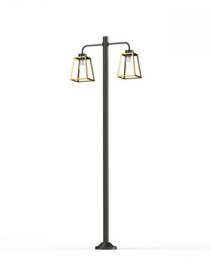 Roger Pradier Lampiok Double-Head Post Light