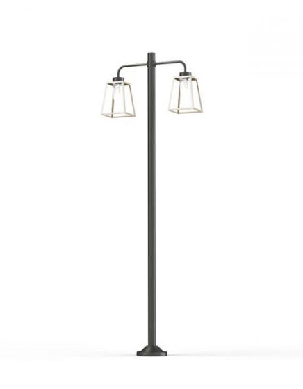 Roger Pradier Lampiok Double-Head Post Light