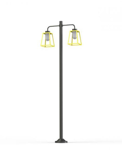 Roger Pradier Lampiok Twin-Head Lamp Post