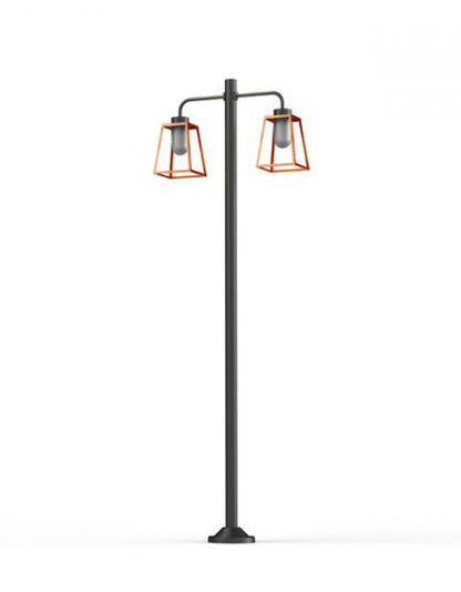 Roger Pradier Lampiok Twin-Head Lamp Post
