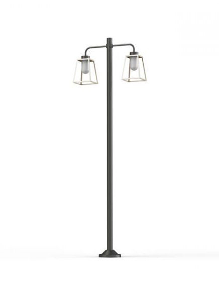 Roger Pradier Lampiok Twin-Head Lamp Post