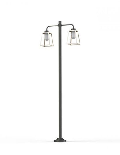 Roger Pradier Lampiok Twin-Head Lamp Post