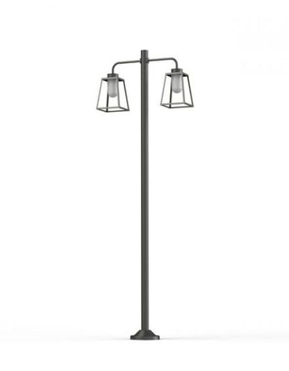 Roger Pradier Lampiok Twin-Head Lamp Post
