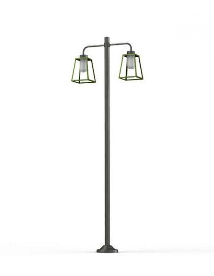 Roger Pradier Lampiok Twin-Head Lamp Post