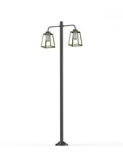 Roger Pradier Lampiok Twin-Head Lamp Post