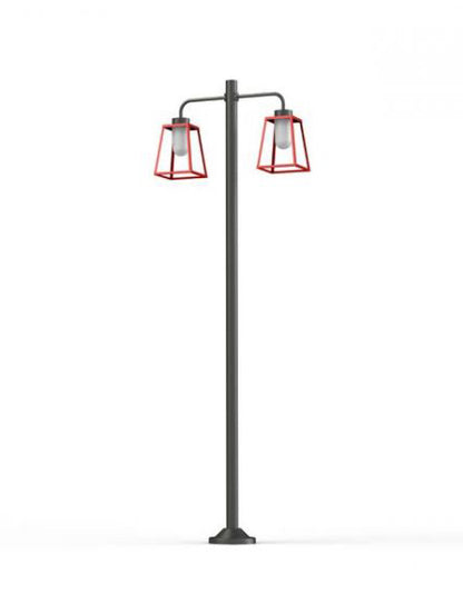Roger Pradier Lampiok Twin-Head Lamp Post