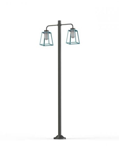 Roger Pradier Lampiok Twin-Head Lamp Post