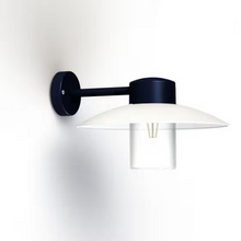 Aubanne Clear Glass Wall Bracket with Flexible Polycarbonate Reflector
