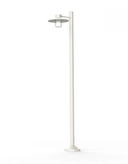 Aubanne Model 4 Clear Glass Lamp Post