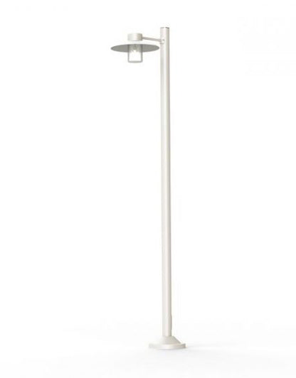 Aubanne Model 4 Clear Glass Lamp Post