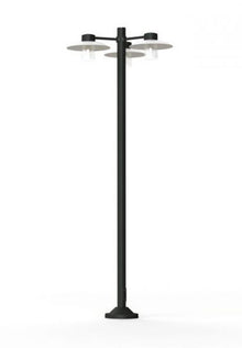 Aubanne Model 6 Clear Glass Lamp Post
