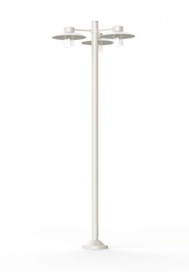 Aubanne Model 6 Clear Glass Lamp Post