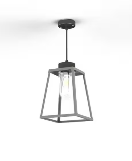 Lampiok Model 3 Medium Clear Glass Lantern