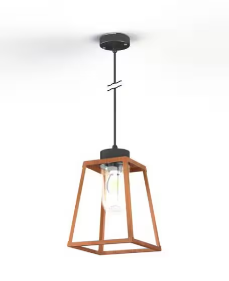 Lampiok Model 4 Large Clear Glass Lantern