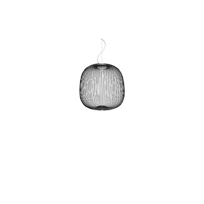 Spokes 2 Dimmable LED Pendant with Varnished Steel & Aluminium