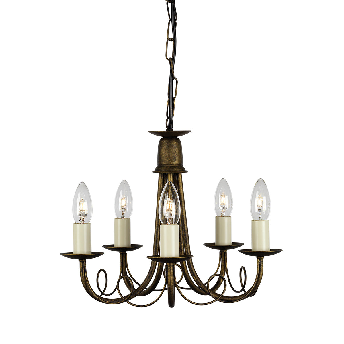 Elstead Minster 5-Light Chandelier