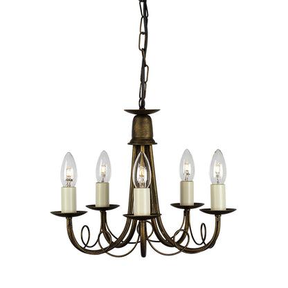 Elstead Minster 5-Light Chandelier