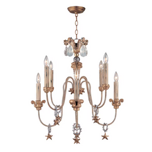 Mignon 8-Light Chandelier Gold & Silver