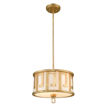 Lemuria 2-Light Duo-Mount Medium Pendant Distressed Gold