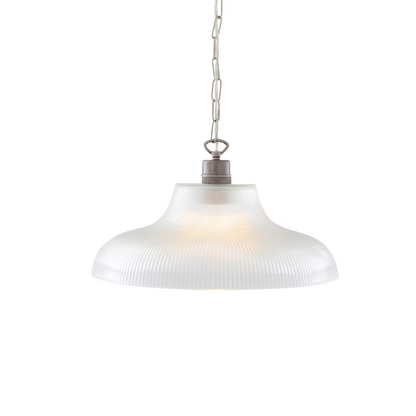 London Prismatic Railway Glass Pendant Light