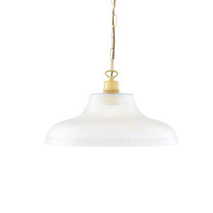 London Prismatic Railway Glass Pendant Light