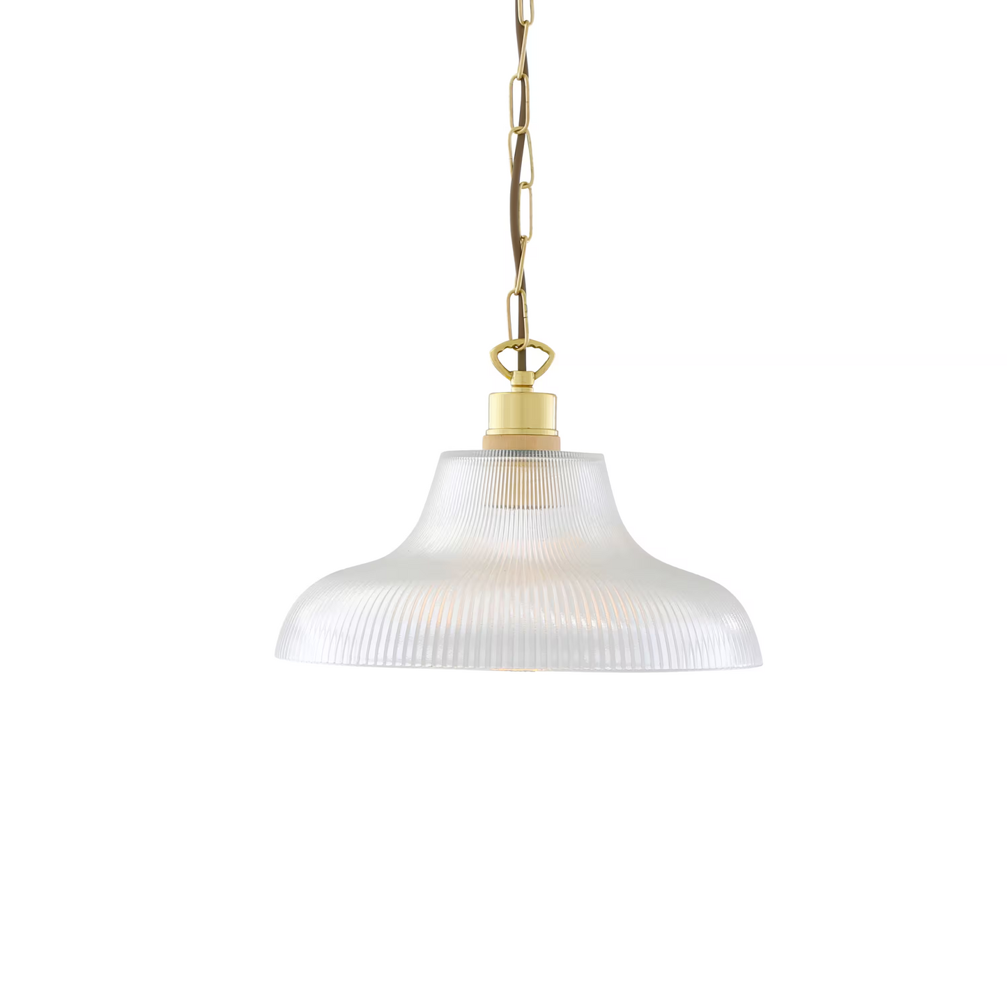 London Prismatic Railway Glass Pendant Light