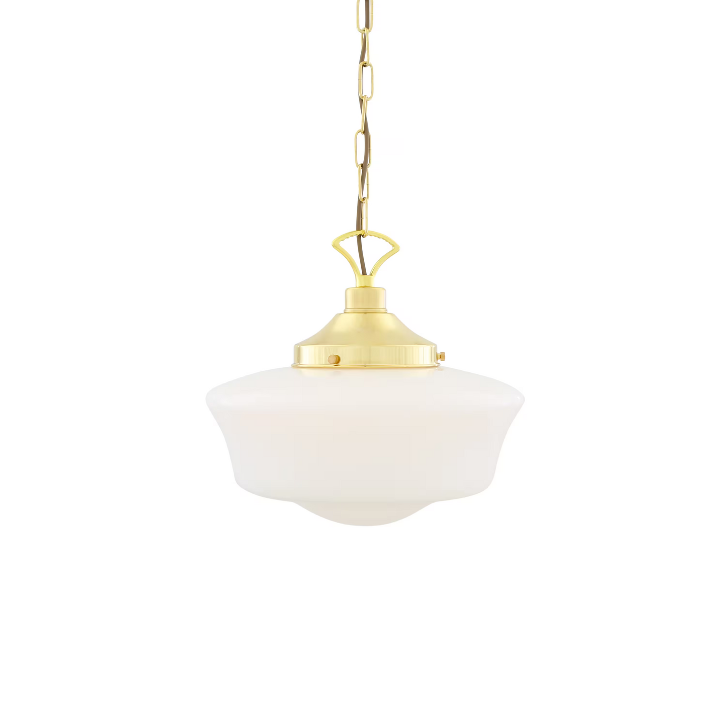 1920's 35cm Schoolhouse Pendant