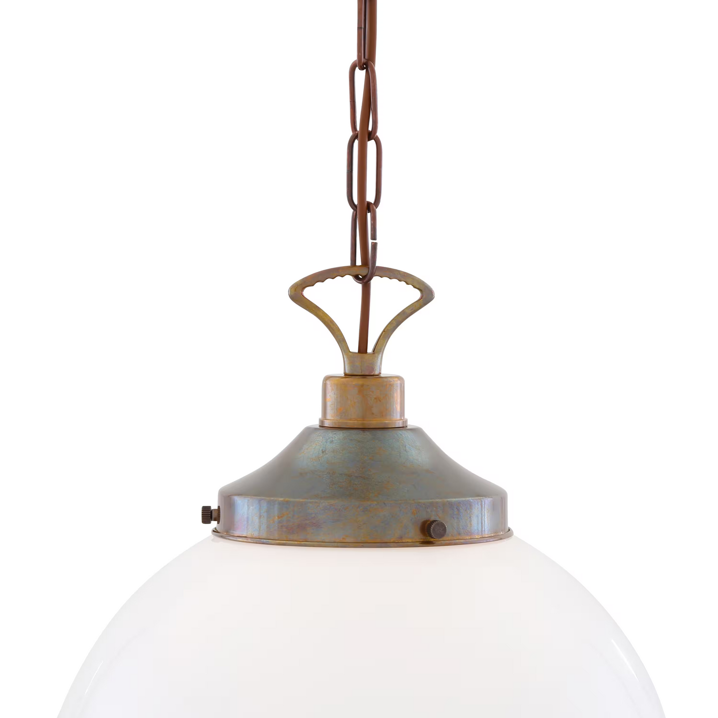 Yerevan Opal Glass Globe Pendant