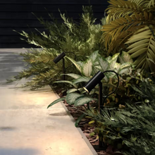 Myos Outdoor Pathways Spotlight Textured Black