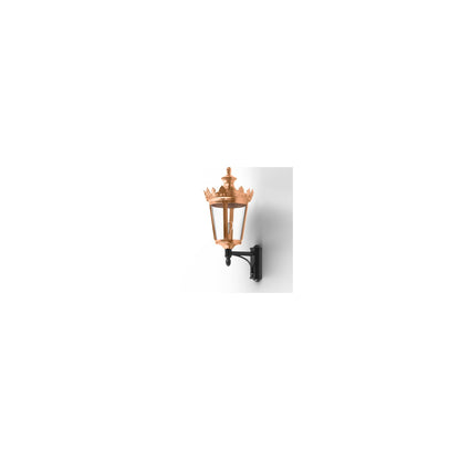 Louvre Model 5 Clear Glass Wall Light