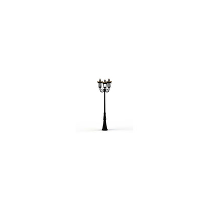 Louvre Model 10 Triple Heads Street Lamp