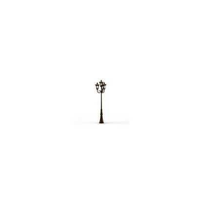 Louvre Model 11 Quadruple Heads Street Lamp